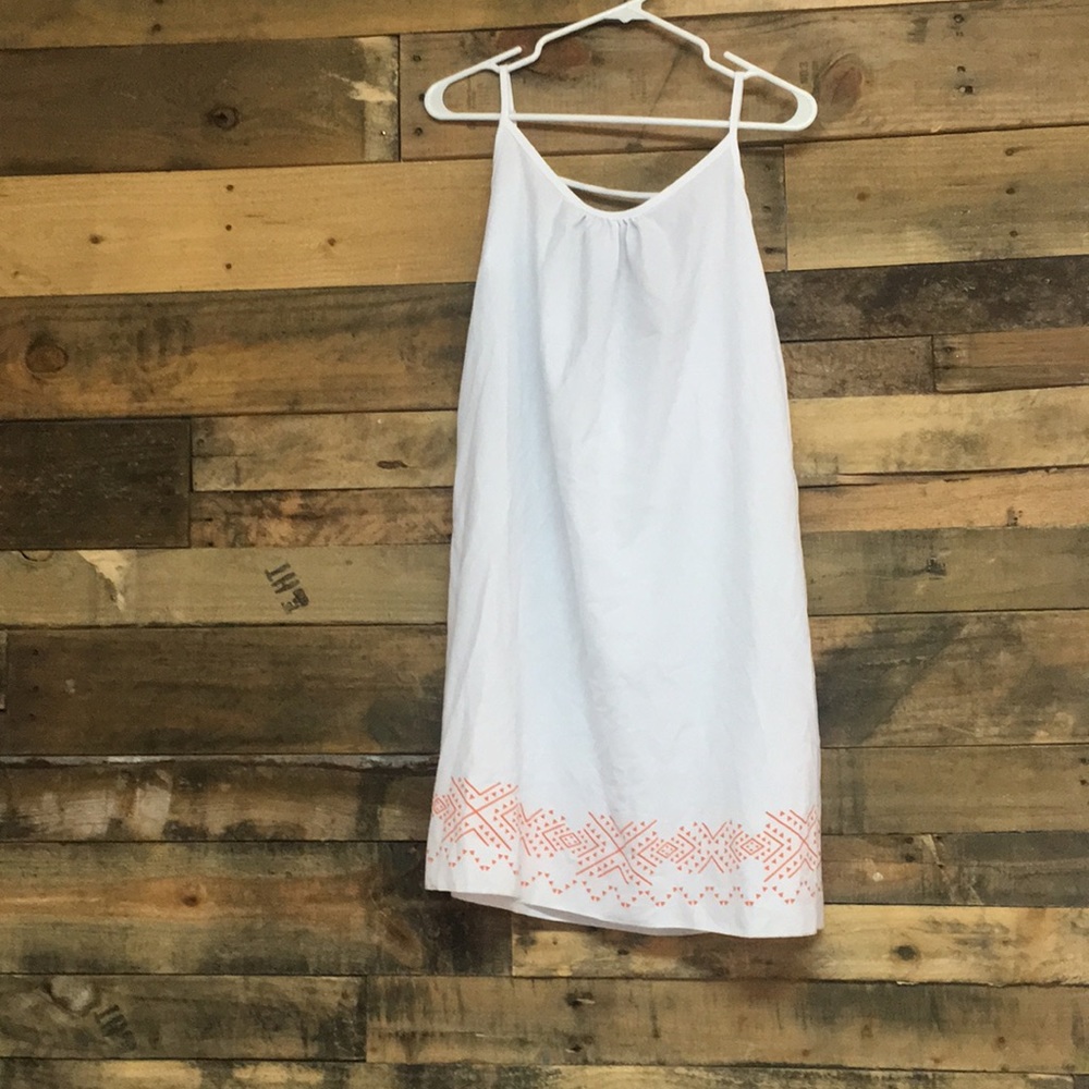 White sun dress